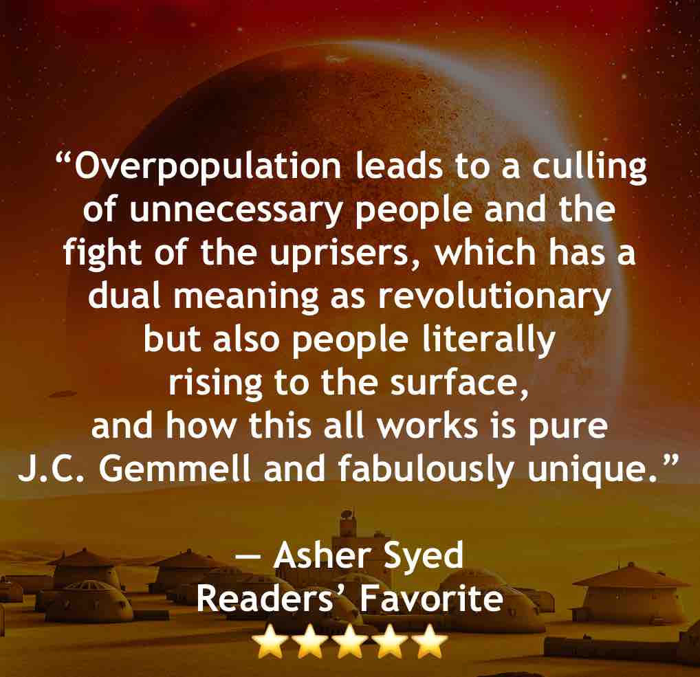 Reviews of books by J.C. Gemmell