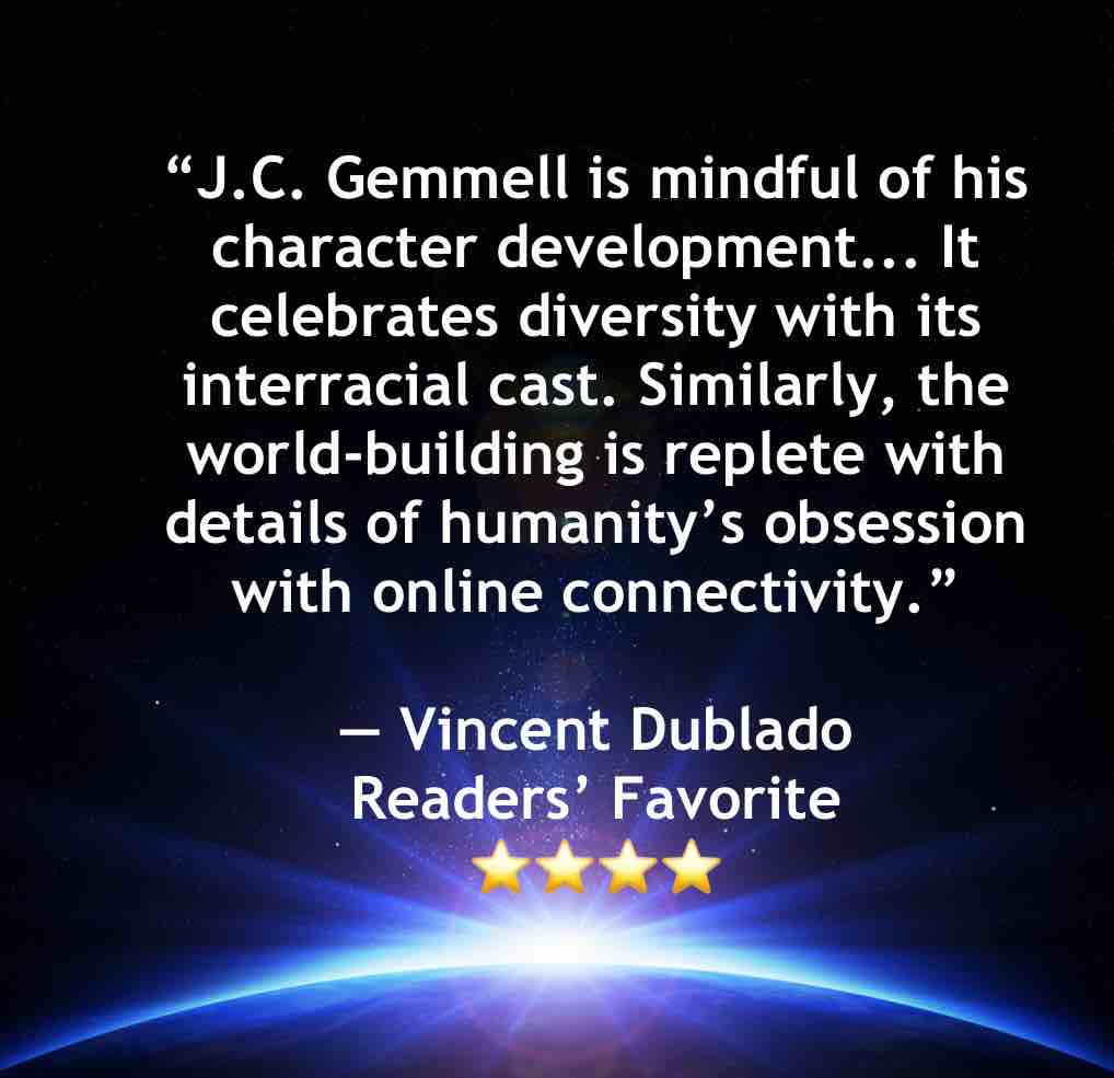 Reviews of books by J.C. Gemmell