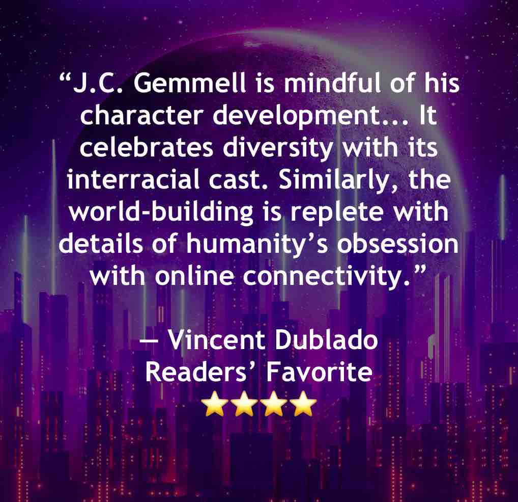 Reviews of books by J.C. Gemmell